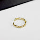Gold plated with hoop earrings