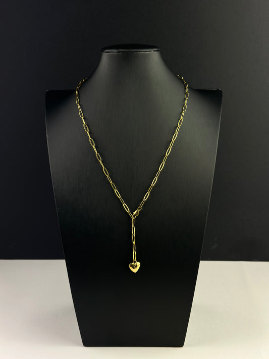 Heart Tassel Necklace