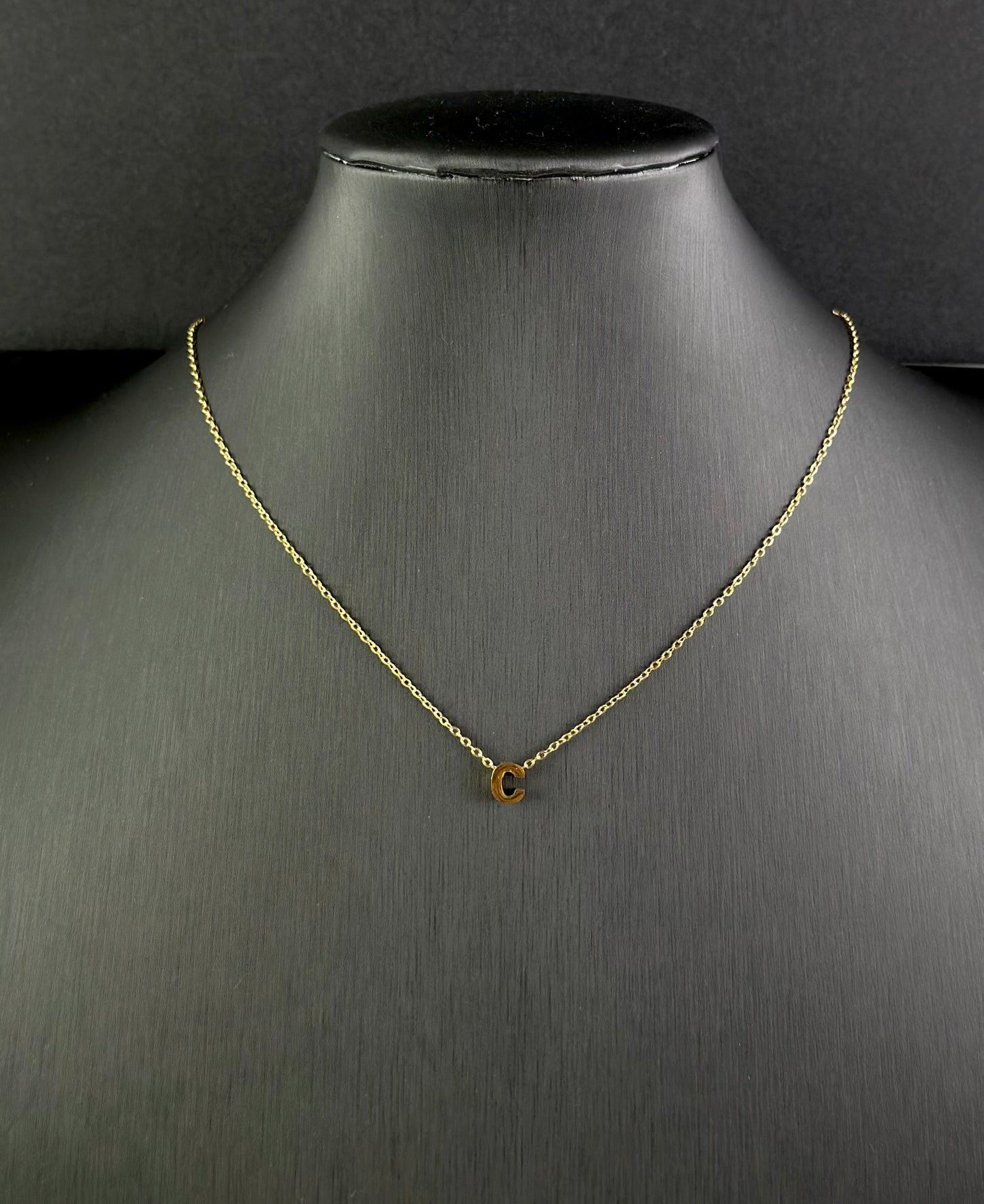 Letter Pendant Necklace
