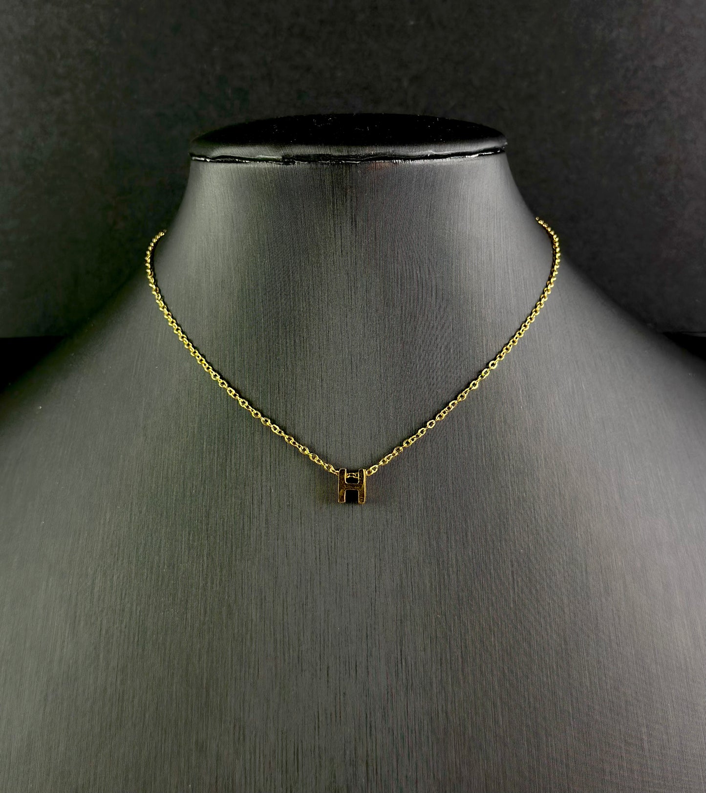 Letter Pendant Necklace