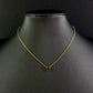 Letter Pendant Necklace